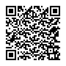 QR код за телефонен номер +12563161662