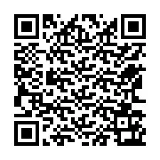 QR-koodi puhelinnumerolle +12563163756