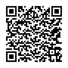 QR код за телефонен номер +12563169835