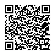 Código QR para número de teléfono +12563173477