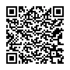 Código QR para número de teléfono +12563228505