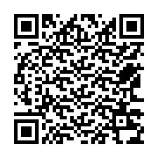 QR-koodi puhelinnumerolle +12563234557