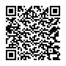 Codice QR per il numero di telefono +12563236121