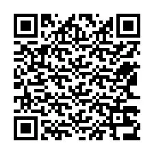 QR-Code für Telefonnummer +12563236866