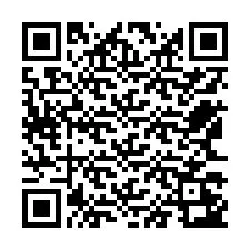 QR-код для номера телефона +12563243167