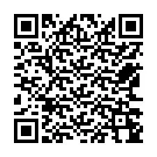 Kode QR untuk nomor Telepon +12563244287