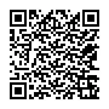 QR Code สำหรับหมายเลขโทรศัพท์ +12563261899