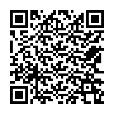 Codice QR per il numero di telefono +12563268667