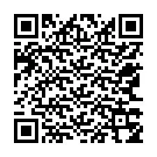 QR kód a telefonszámhoz +12563354438