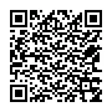 Codice QR per il numero di telefono +12563354443