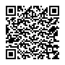 QR-Code für Telefonnummer +12563354446