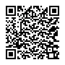 QR-koodi puhelinnumerolle +12563360324