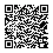 QR-Code für Telefonnummer +12563380897