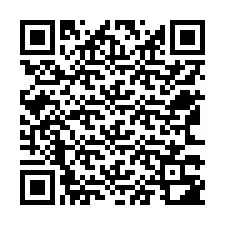 Código QR para número de teléfono +12563382114