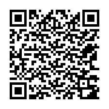 Código QR para número de teléfono +12563382115