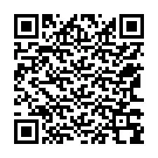 QR kód a telefonszámhoz +12563398154