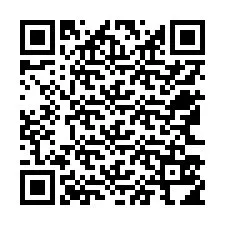 Código QR para número de teléfono +12563514268