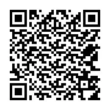QR-Code für Telefonnummer +12563514533