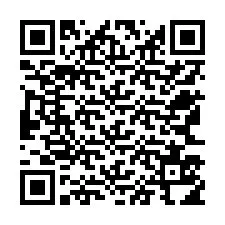 Codice QR per il numero di telefono +12563514534