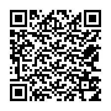 QR-Code für Telefonnummer +12563514537