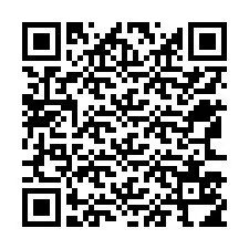 QR-code voor telefoonnummer +12563514540