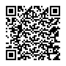 QR код за телефонен номер +12563514542