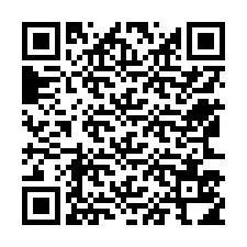 QR-koodi puhelinnumerolle +12563514546