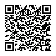 Código QR para número de teléfono +12563526017