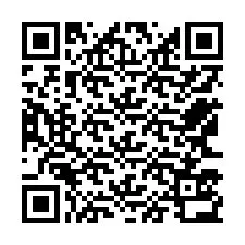 Codice QR per il numero di telefono +12563532177