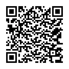 Código QR para número de teléfono +12563536133