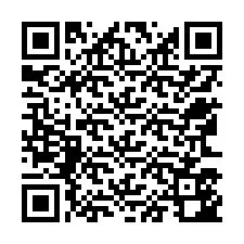 QR kód a telefonszámhoz +12563542158