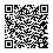 QR-Code für Telefonnummer +12563542162