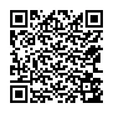 QR-koodi puhelinnumerolle +12563543706