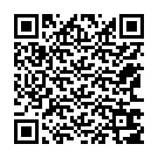 Código QR para número de teléfono +12563607415