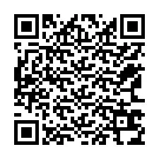 QR Code สำหรับหมายเลขโทรศัพท์ +12563634401