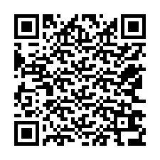 QR Code สำหรับหมายเลขโทรศัพท์ +12563636239