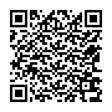 Kode QR untuk nomor Telepon +12563636346