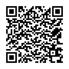 Código QR para número de teléfono +12563638547