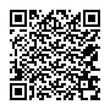 Código QR para número de telefone +12563638573