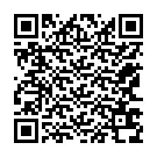 Código QR para número de telefone +12563638575