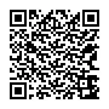 QR-koodi puhelinnumerolle +12563643820