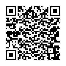 Codice QR per il numero di telefono +12563647576