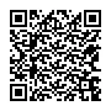 Código QR para número de teléfono +12563649122