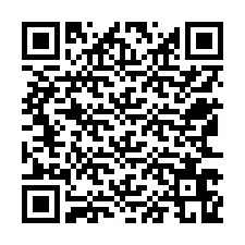 Código QR para número de telefone +12563669594