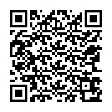 QR-Code für Telefonnummer +12563672408