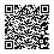 QR-Code für Telefonnummer +12563672508