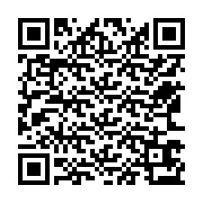 QR-koodi puhelinnumerolle +12563673006