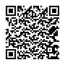 QR-koodi puhelinnumerolle +12563673127