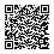 QR-code voor telefoonnummer +12563673128