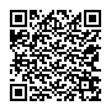 QR-koodi puhelinnumerolle +12563675634